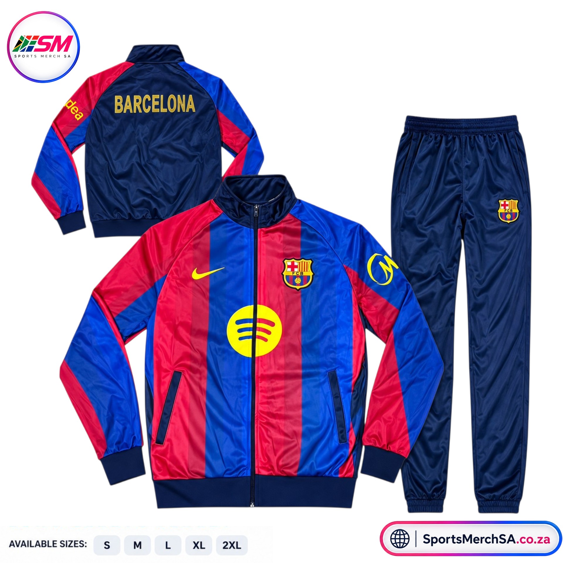 Barcelona 26/27 Home Tracksuit