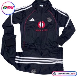 Orlando Pirates Kids Tracksuit (Blk)